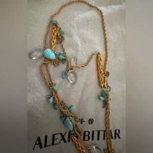 NWT Alexis Bittar Vintage long Necklace
